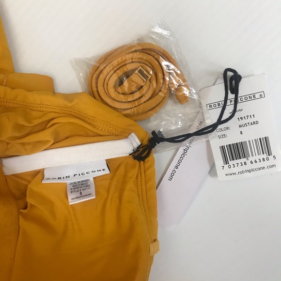 Robin Piccone Luca Bandeau Belted One Piece Swim - Picture 9 of 10